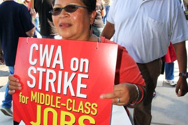 CWA on strike