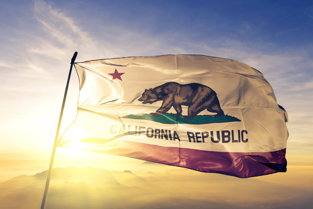 The state flag of California